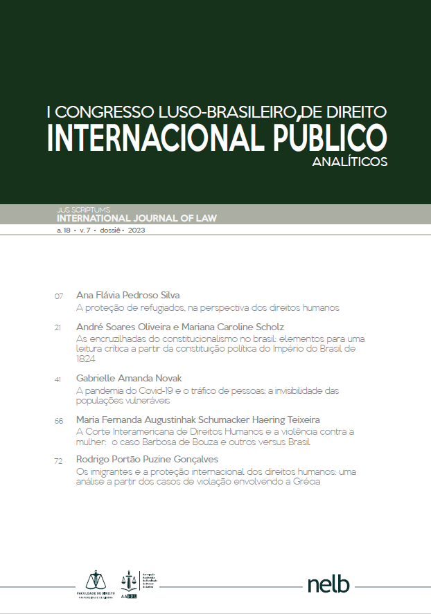 					Visualizar v. 7 n. Especial (2023): Dossiê | Analíticos do I Congresso Luso-Brasileiro de Direito Internacional Público
				